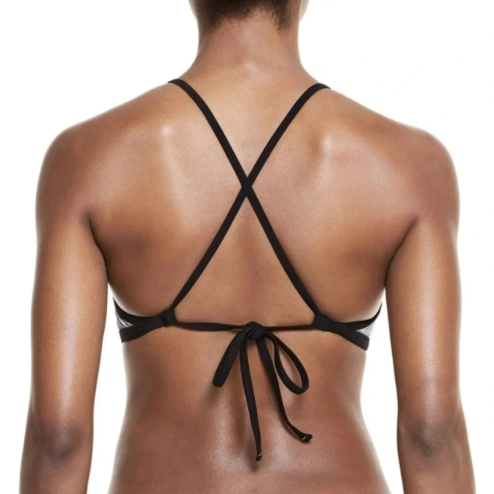 NWOT Nike Women's Electrify High-neck Bikini Top L